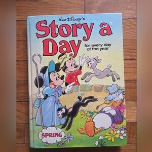 Walt disney story a day childrens book- spring.   Hardcover